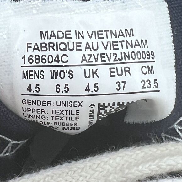 Converse Chuck 70 High Final Club Obsidian / Egret Sneakers - Picture 10 of 10